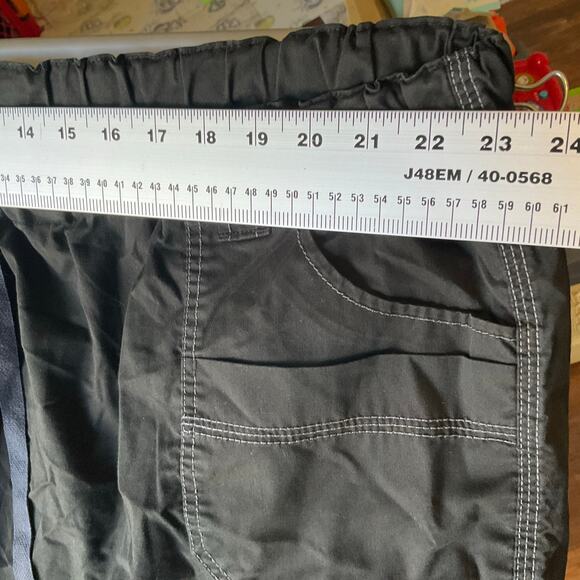 Dickies Women Cargo Pants size 5XL Dark Gray Casual Work Pants Straight Fit - Picture 2 of 11